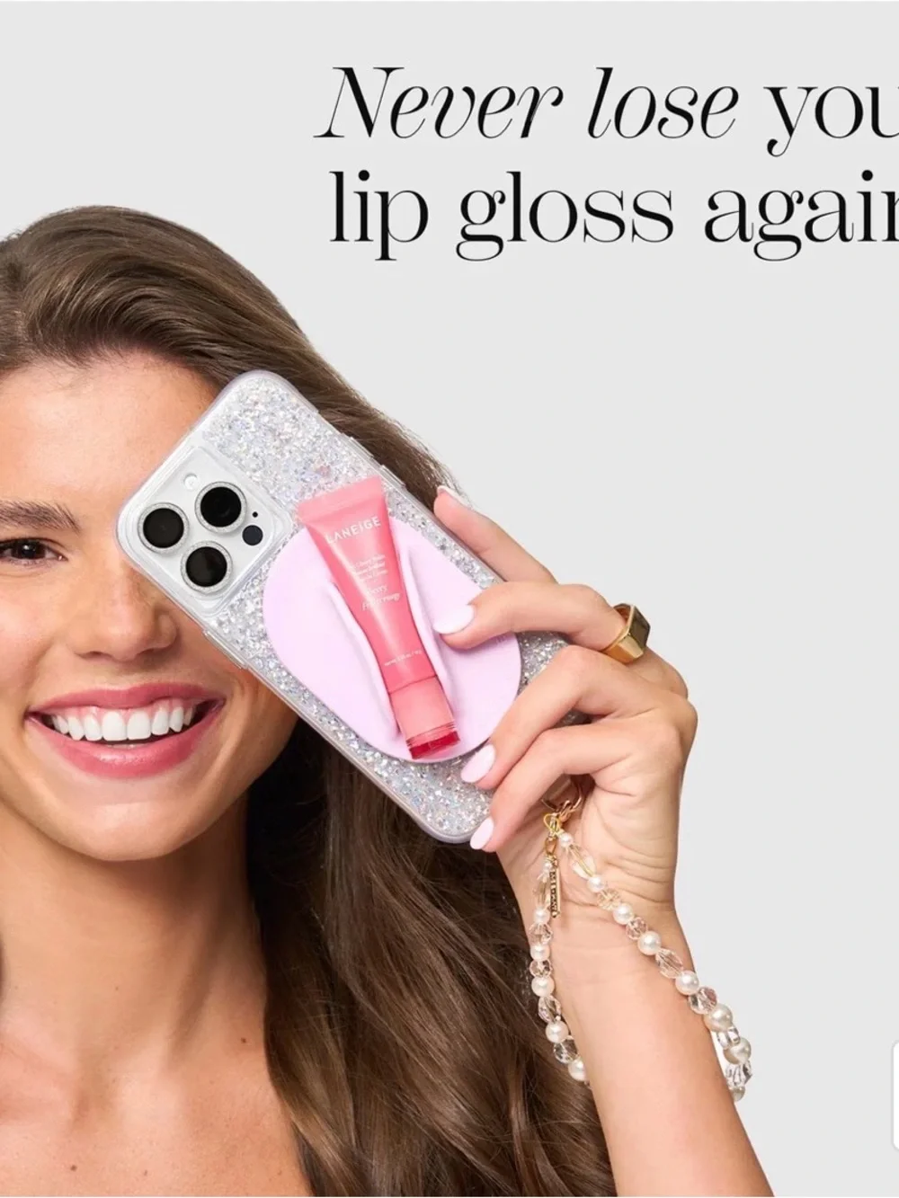 Case-Mate - Glossy - Magnetic Lip Gloss Holder - Black